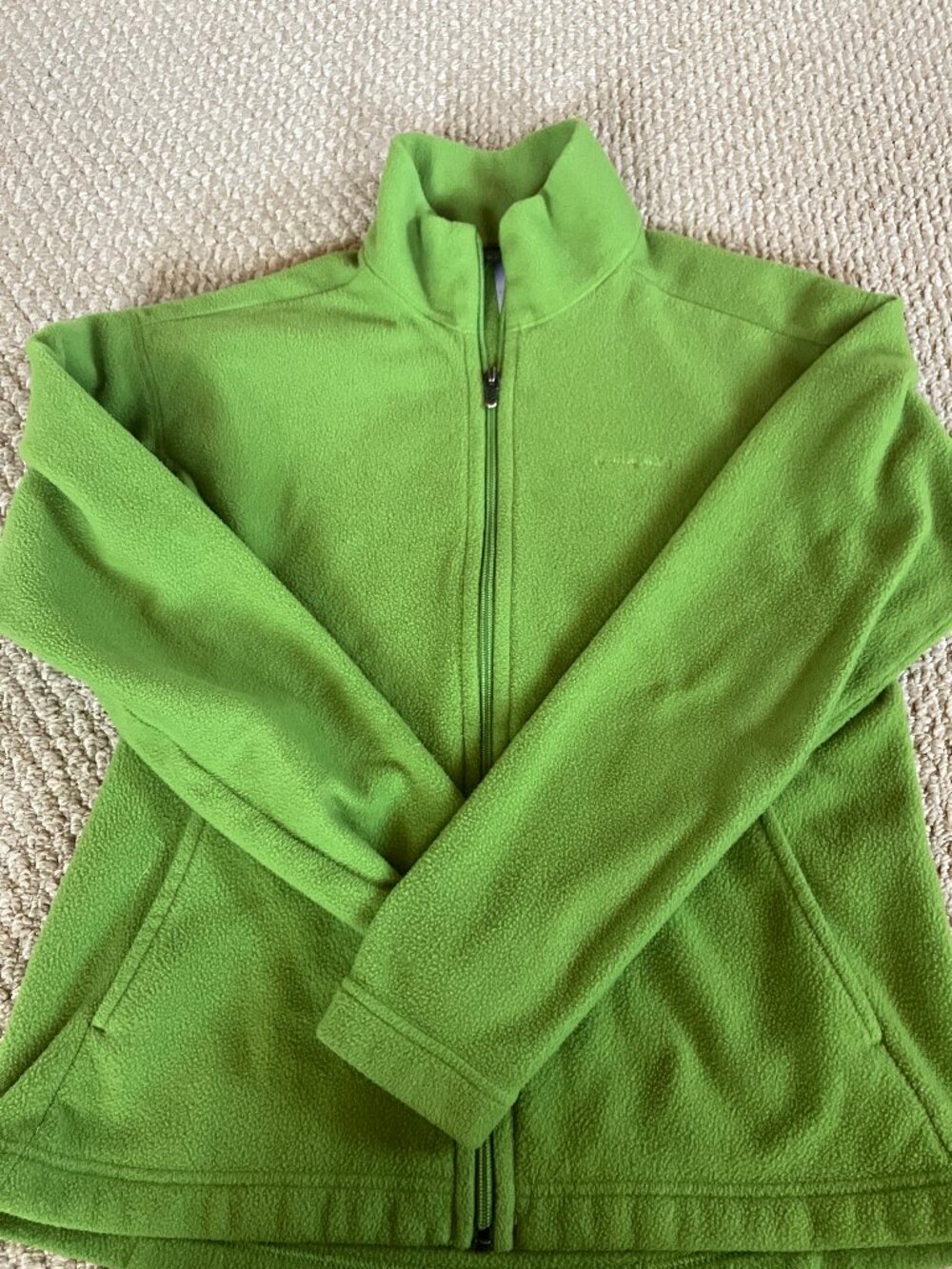 Patagonia Vintage Medium Women’s Lightweight El Cap Jacket Lime Green